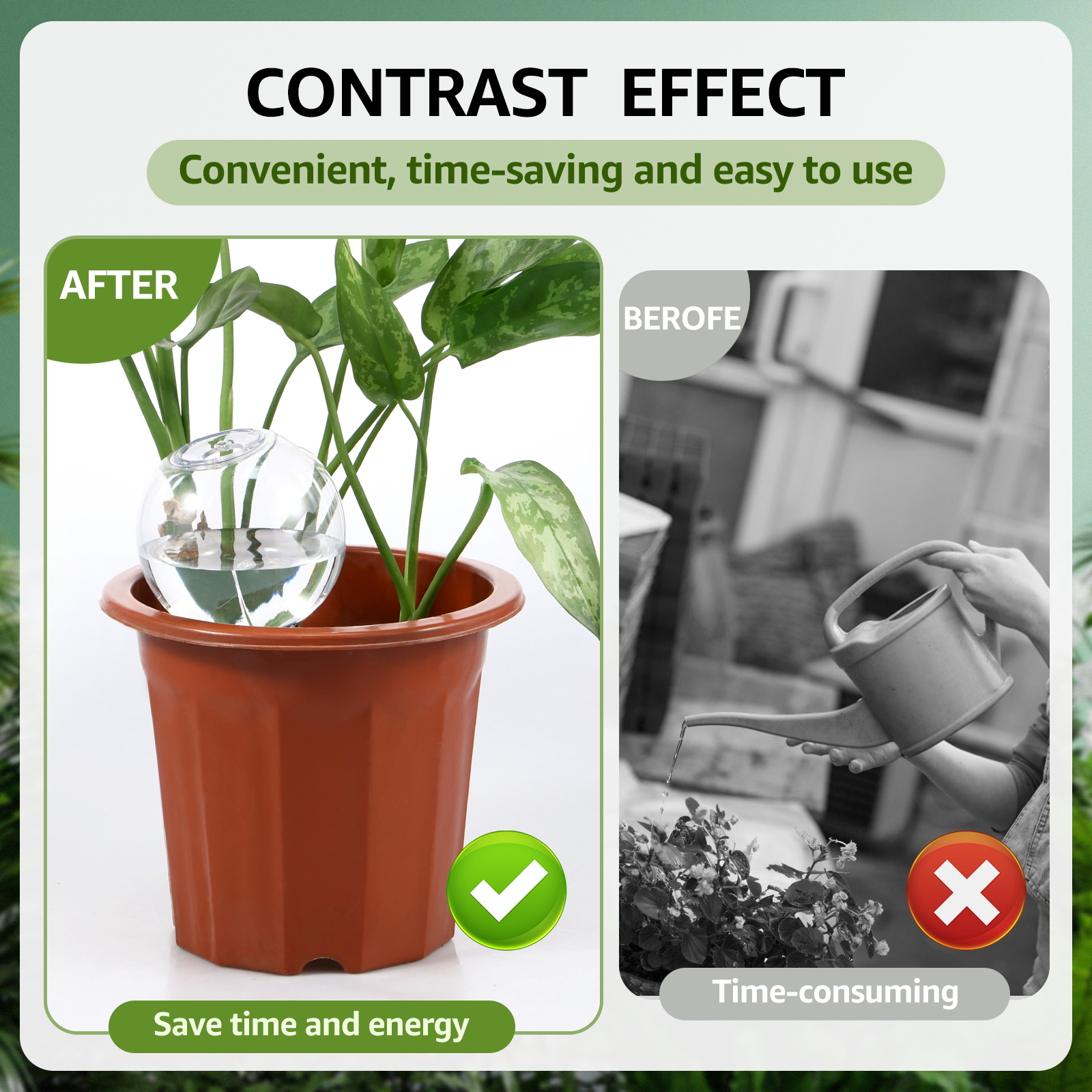 2/4Pcs 500ML Automatic Drip Ir - Urban Farming System reseña y precio