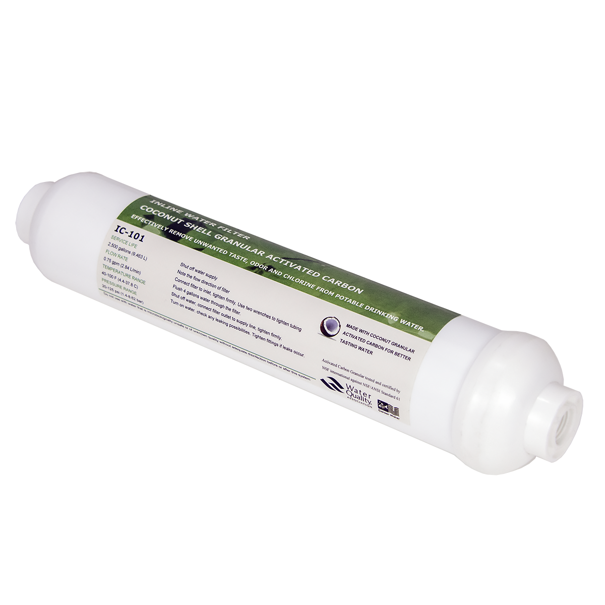 Coronwater Inline RO GAC Posfi - Carbon Filter Inline reseña y precio