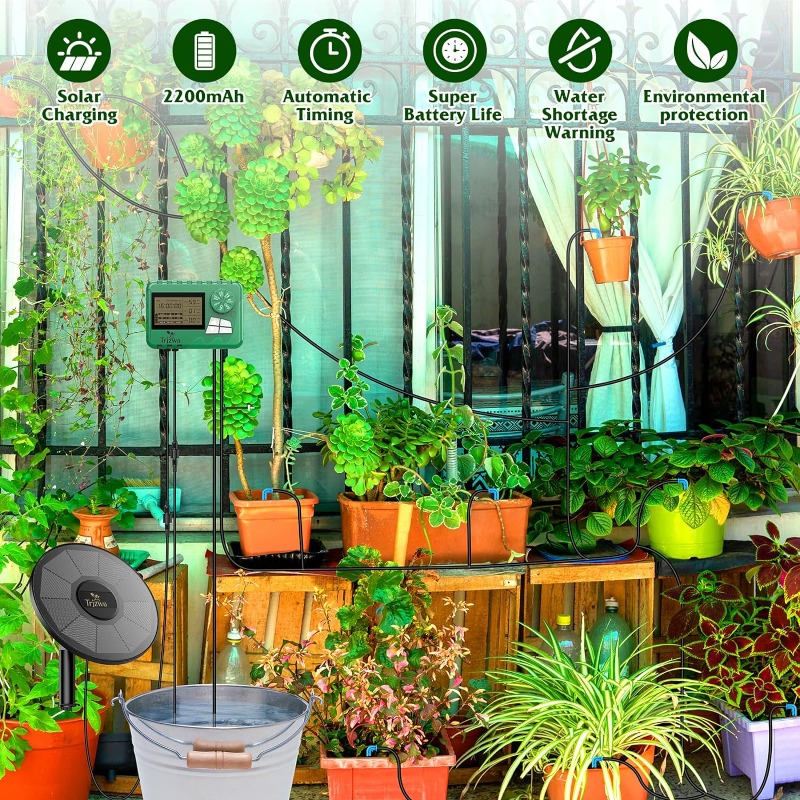 Solar Irrigation Equipment Gre - Urban Farming System reseña y precio