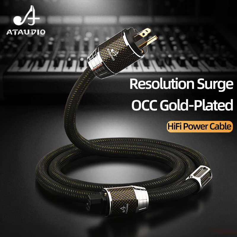ATAUDIO HiFi Power Cable with  - Carbon Filter Inline reseña y precio