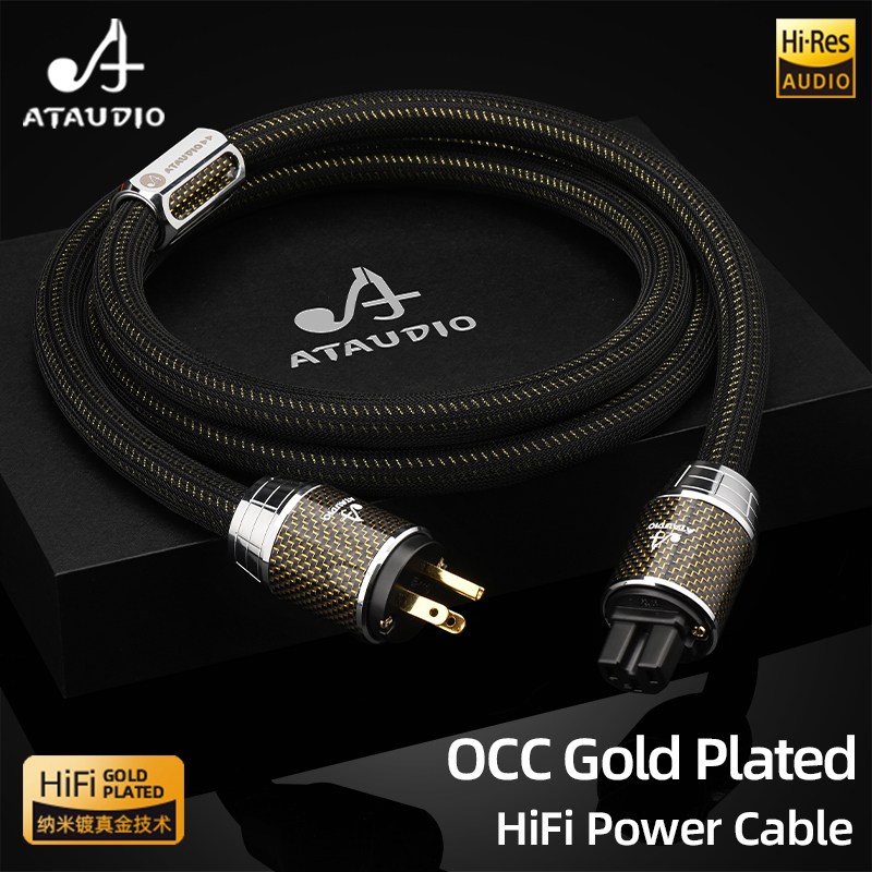 ATAUDIO HiFi Power Cable with  - Carbon Filter Inline reseña y precio