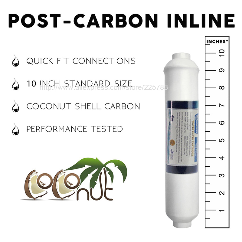 10 Inch T33 Water Purifier INL - Carbon Filter Inline reseña y precio