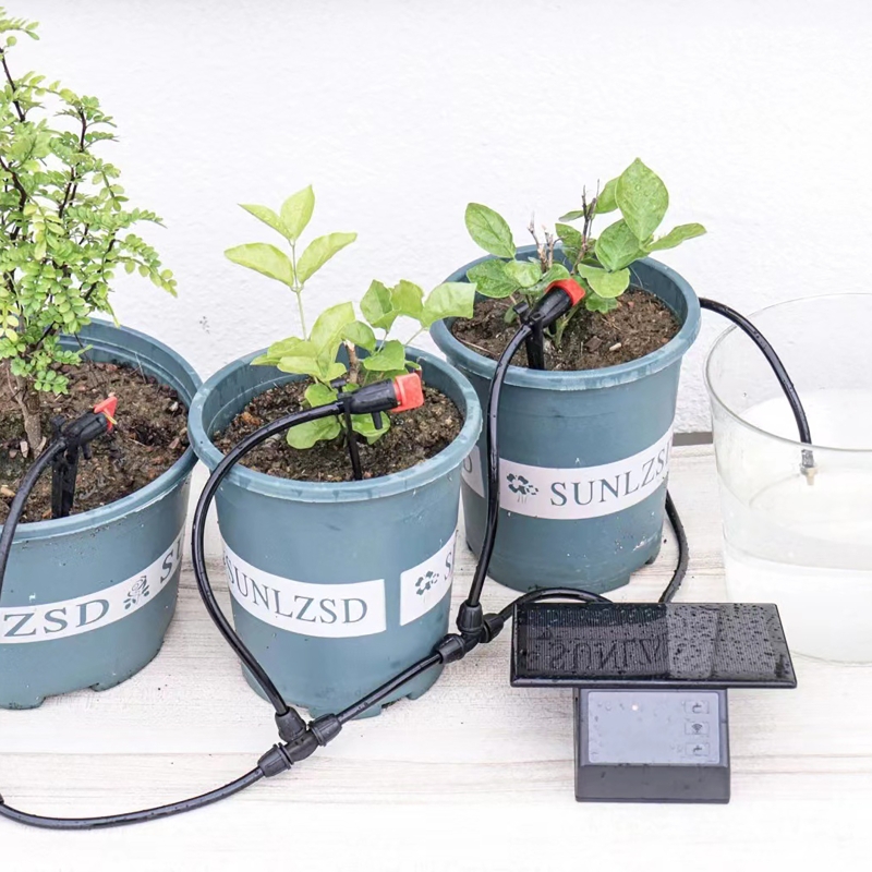 WIFI Solar Automatic Watering  - Urban Farming System reseña y precio