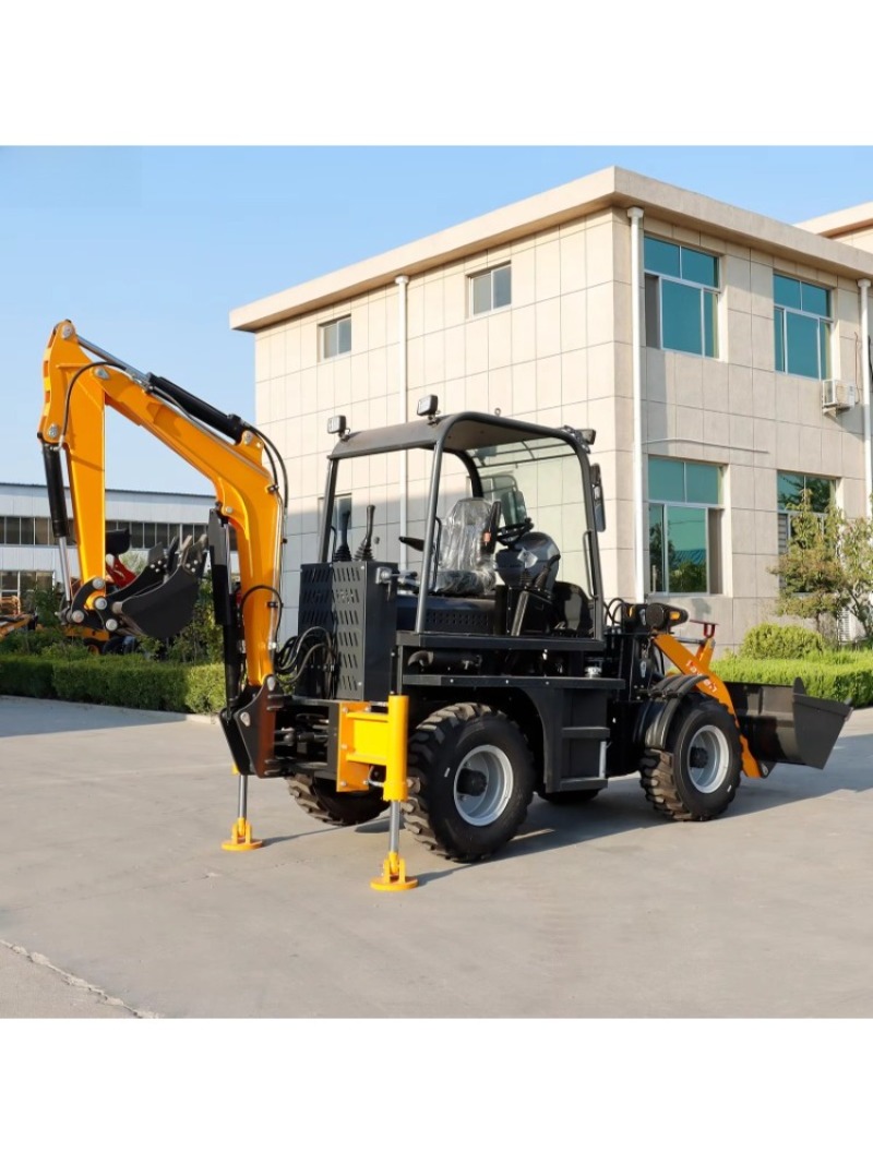 Compact Multi-Purpose Backhoe  - Landscape Urban Farming reseña y precio